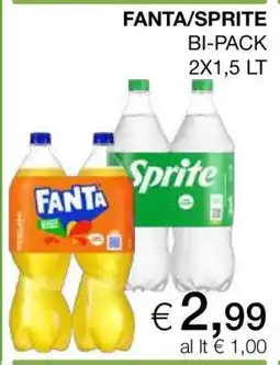 Coop FANTA/SPRITE BI-PACK offerta