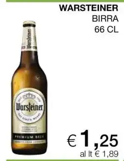 Coop WARSTEINER offerta