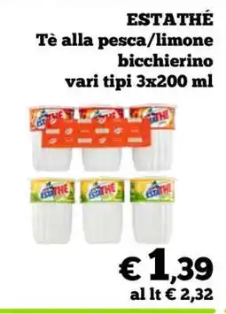 Coop ESTATHÉ offerta