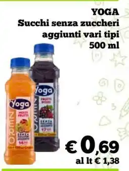 Coop YOGA offerta