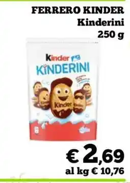 Coop Ferrero Kinder Kinderini offerta