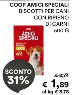 Coop COOP AMICI SPECIALI Biscotti per Cani offerta