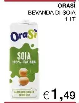 Coop ORASÌ BEVANDA DI SOIA offerta
