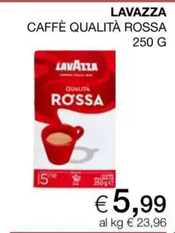 Coop LAVAZZA Caffè Qualità Rossa offerta