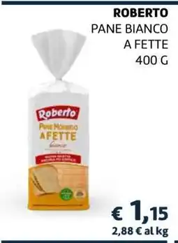 Coop ROBERTO PANE BIANCO A FETTE 400 G offerta