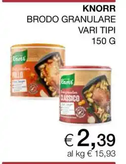 Coop KNORR BRODO GRANULARE VARI TIPI offerta