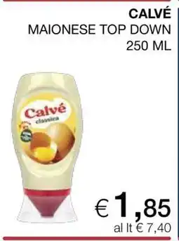 Coop Calvé Maionese Top Down offerta