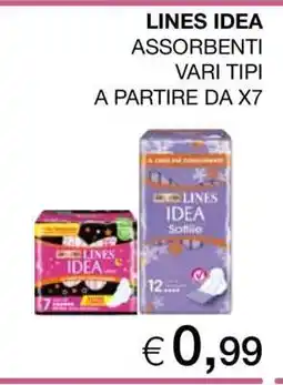 Coop Lines Idea Assorbenti offerta