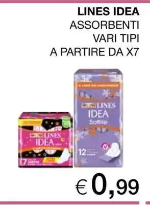 Coop Lines Idea Assorbenti offerta