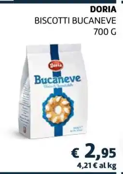 Coop Doria Biscotti Bucaneve offerta