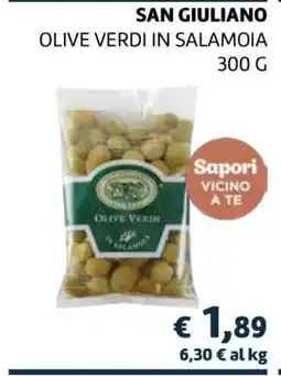 Coop San Giuliano Olive Verdi in Salamoia offerta