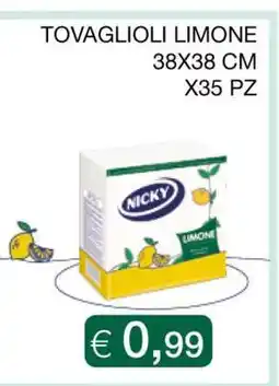Coop TOVAGLIOLI LIMONE offerta