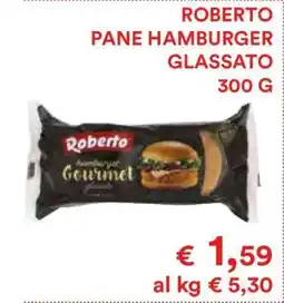 Coop ROBERTO PANE HAMBURGER GLASSATO 300 G offerta