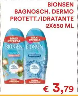 Coop BIONSEN BAGNOSCH. DERMO PROTETT./IDRATANTE 2X650 ML offerta