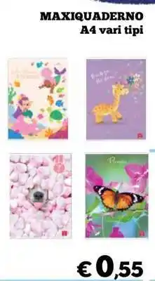 Coop MAXIQUADERNO offerta