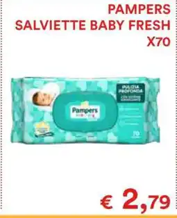 Coop PAMPERS Salviette Baby-Fresh x70 offerta
