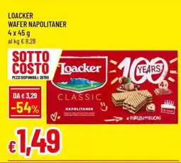 Famila LOACKER WAFER NAPOLITANER offerta