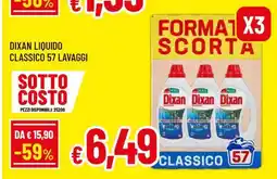 Famila Dixan Liquido Classico 57 Lavaggi offerta