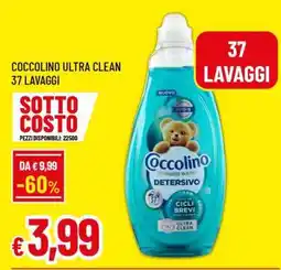 Famila Coccolino Ultra Clean 37 Lavaggi offerta