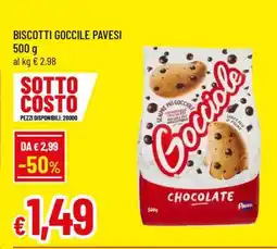 Famila BISCOTTI GOCCILE PAVESI offerta