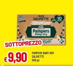 Famila PAMPERS BABY-DRY SALVIETTE offerta