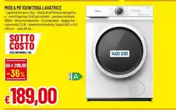 Famila MIDEA MF100W70BA LAVATRICE offerta
