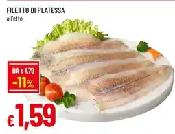 Famila FILETTO DI PLATESSA offerta