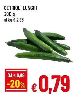 Famila Cetrioli Lunghi offerta