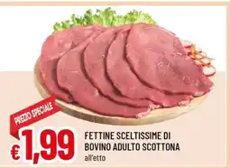 Famila Fettine sceltissime di bovino adulto scottona offerta