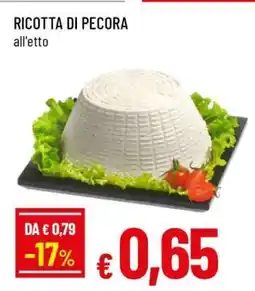 Famila RICOTTA DI PECORA offerta