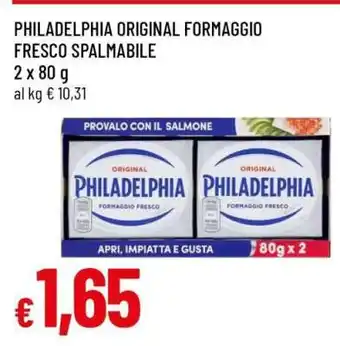 Famila PHILADELPHIA ORIGINAL FORMAGGIO FRESCO SPALMABILE offerta