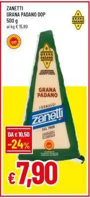 Famila Zanetti Grana Padano DOP offerta