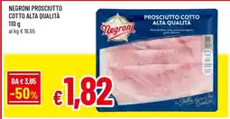 Famila NEGRONI PROSCIUTTO COTTO ALTA QUALITÀ offerta