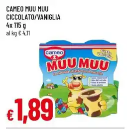 Famila CAMEO MUU MUU CICCOLATO/VANIGLIA offerta