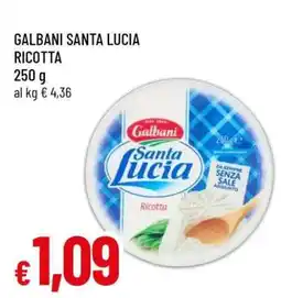 Famila GALBANI SANTA LUCIA RICOTTA offerta
