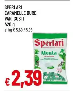 Famila SPERLARI CARAMELLE DURE VARI GUSTI offerta