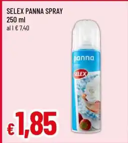 Famila SELEX Panna spray offerta