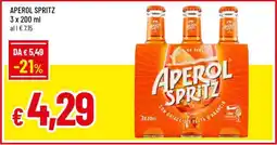Famila Aperol Spritz offerta