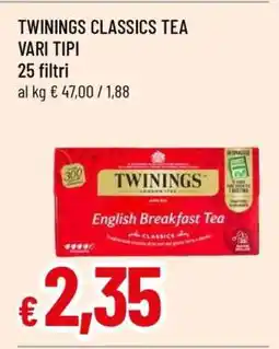 Famila TWININGS CLASSICS TEA offerta