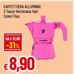 Famila CAFFETTIERA ALLUMINIO offerta
