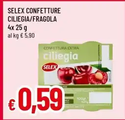 Famila SELEX CONFETTURE CILIEGIA/FRAGOLA offerta