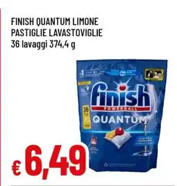 Famila FINISH QUANTUM LIMONE PASTIGLIE LAVASTOVIGLIE offerta