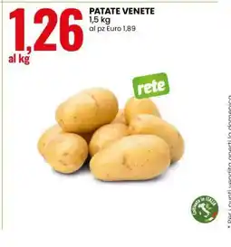 Eurospin Patate venete offerta