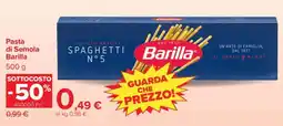 Carrefour PASTA DI SEMOLA BARILLA offerta