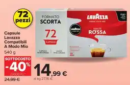 Carrefour Capsule Lavazza Compatibili A Modo Mio offerta