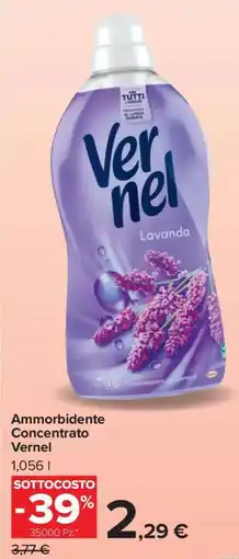 Carrefour Ammorbidente Concentrato Vernel offerta