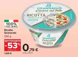 Carrefour RICOTTA GRANAROLO offerta