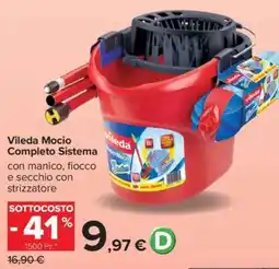 Carrefour Vileda Mocio Completo Sistema offerta