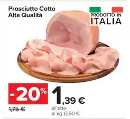 Carrefour Prosciutto Cotto Alta Qualità offerta