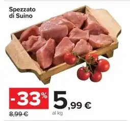 Carrefour Spezzato di Suino offerta